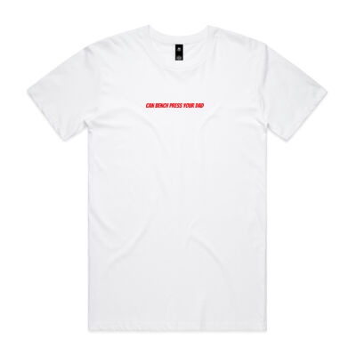 "can bench press your dad" - Red Thumbnail